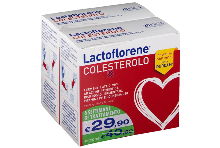 Lactoflorene colesterolo
