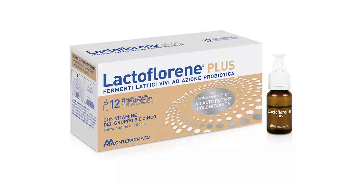 Lactoflorene® PLUS Flaconcini